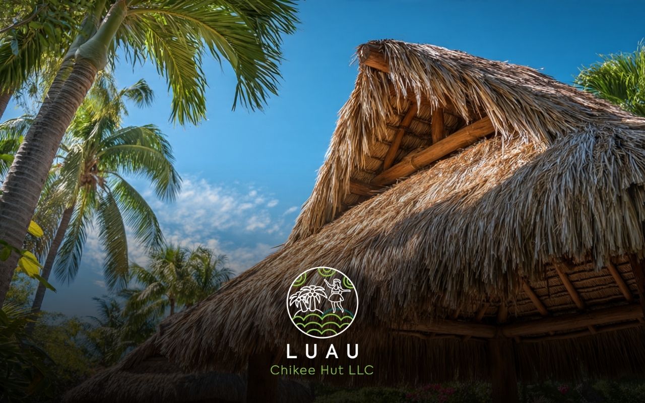 Prevent mold on tiki roofs by improving airflow around the thatch roof